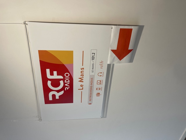 Affiche de la chronique radio RCF au Mans